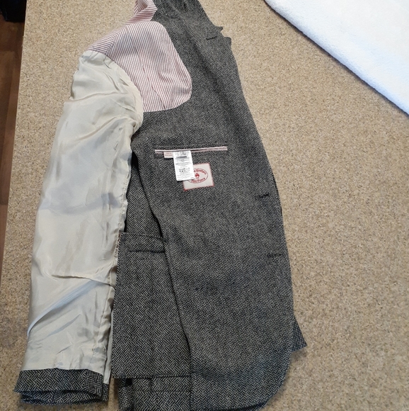 Brooks Brothers Tweed Slim Fit Jacket NWOT - Picture 7 of 8